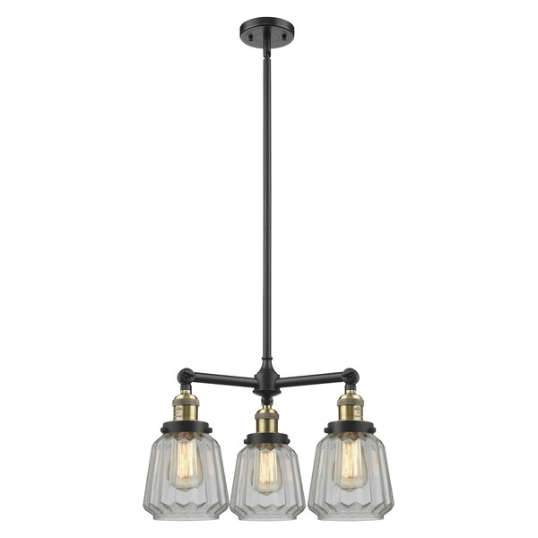 Innovations Lighting 3 Light Chandelier 207-BAB-G142